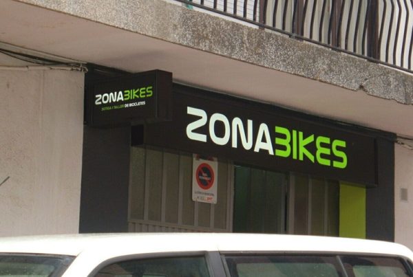 cartell botiga bicicletes 01 - Rotulación Barcelona